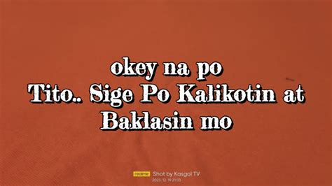 Maingay kasi kaya na aktohan tuloy .